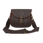 ونٹیج شکار اصلی چرمی گیئر شوٹنگ بارود کارتوس بیگ۔